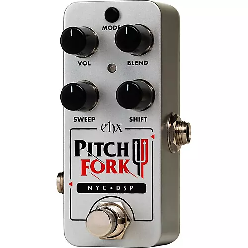 Electro-Harmonix Pico Pitch Fork Pitch Shifter Effects Pedal Silver