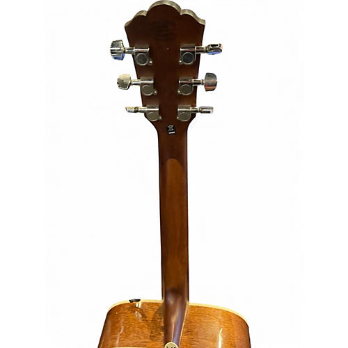 Used Washburn hd10slh-0 Natural Acoustic Guitar Natural