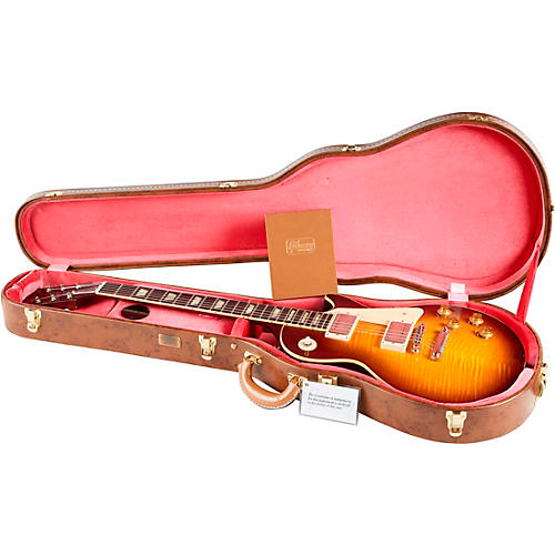 Gibson Custom 1959 Les Paul Standard Reissue VOS Electric Guitar Washed Cherry Sunburst
