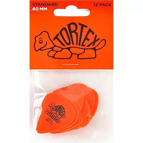 Dunlop Tortex Standard Guitar Picks .60mm 3 Dozen .60 mm Dozen