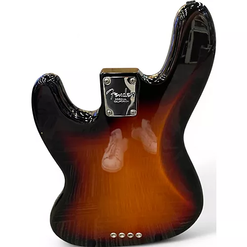 Used Fender American Professional Jazz Bass Fretless 2 Tone Sunburst Electric Bass Guitar 2 Tone Sunburst