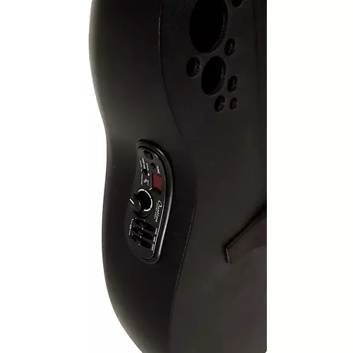 Ovation 2058TX-5-G Pro Series Elite TX Deep Contour 12-String Acoustic-Electric Guitar Textured Black