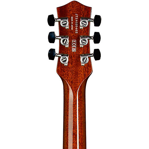 Gretsch Guitars G6128T-PE Players Edition Duo Jet Black With Bigsby Electric Guitar Round-Up Orange