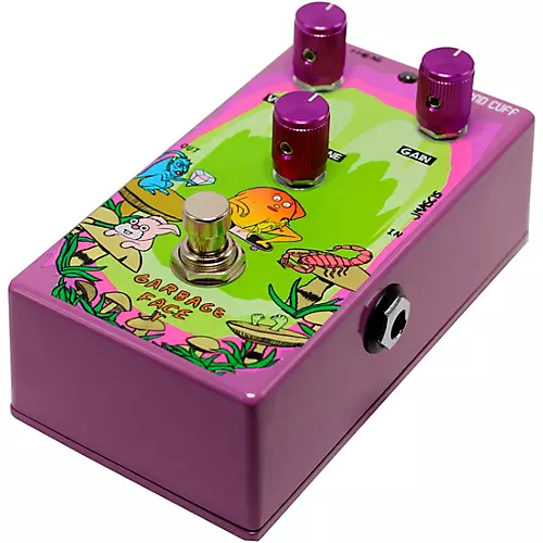 Wren And Cuff Garbage Face Jr J Mascis Signature Fuzz Effects Pedal Purple