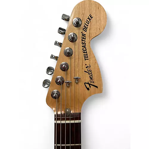 Used Fender Chris Schiflett Telecaster Gold Solid Body Electric Guitar Gold