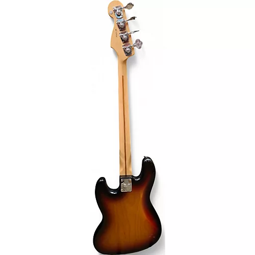 Used 2005 Fender 60th anniversary jazz bass Tobacco Sunburst Electric Bass Guitar Tobacco Sunburst