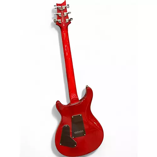 Used PRS SE CUSTOM 24-08 RED BURST Solid Body Electric Guitar RED BURST