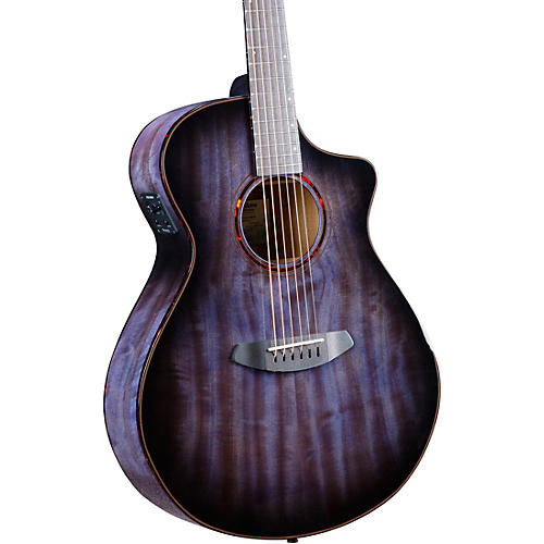 Breedlove Pursuit Exotic S CE Concert Acoustic-Electric Guitar Blackberry