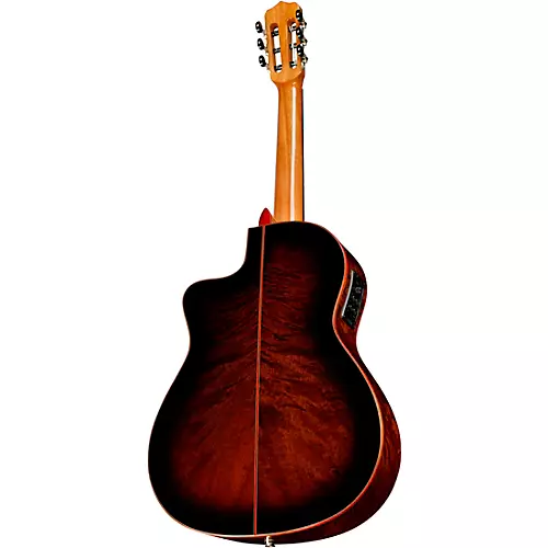 Cordoba Fusion 12 Exotic Top Nylon-String Classical Acoustic-Electric Guitar Brown Sugar Burst