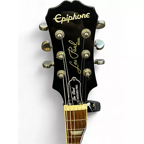 Used Epiphone Les Paul Standard Pro Blue Solid Body Electric Guitar Blue