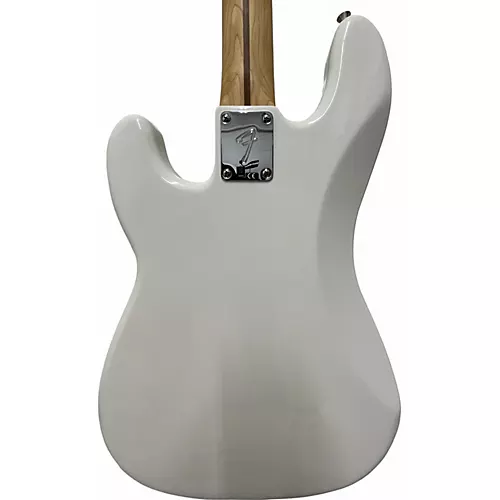 Used Fender Player Precision Bass Olympic White Electric Bass Guitar Olympic White