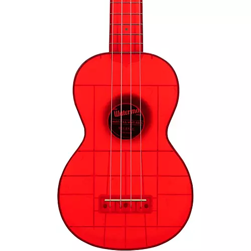 Kala KA-WMT Soprano Waterman Ukulele Transparent Cobalt Blue
