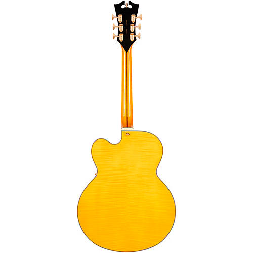 D'Angelico Excel EXL-1 Hollowbody Electric Guitar w/ Seymour Duncan 59 Humbucker Amber