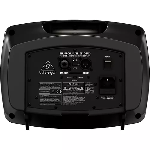 Behringer B105D 50W Portable Powered Monitor Speaker