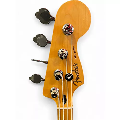 Used Fender jazz bass Black Electric Bass Guitar Black