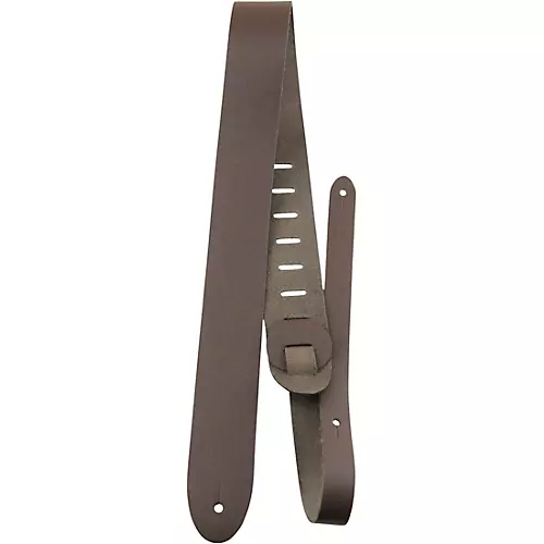 Perri's Basic Leather Guitar Strap Black 2 in.