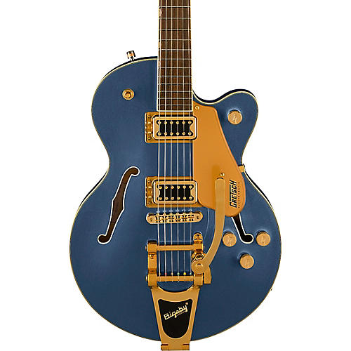 Gretsch Guitars G5655TG Electromatic Center Block Jr. Single-Cut With Bigsby Electric Guitar Cerulean Smoke
