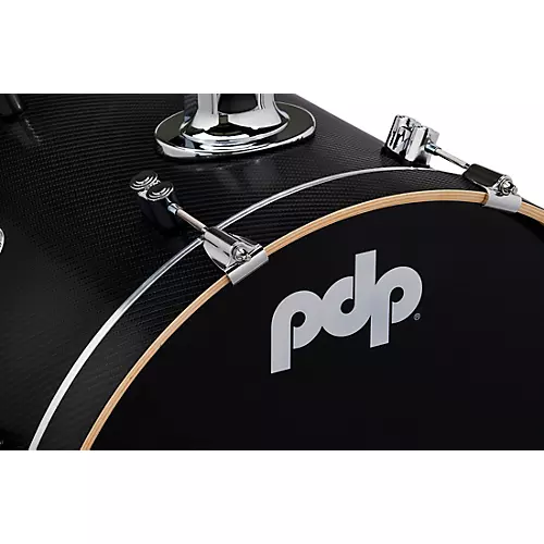 PDP by DW Concept Maple 6-Piece Shell Pack With Chrome Hardware Carbon Fiber