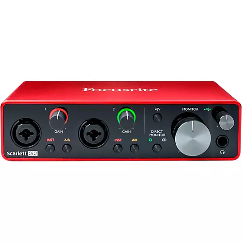 Focusrite Scarlett 2i2 and T5V Bundle