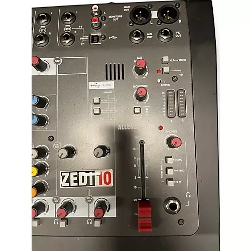 Used Allen & Heath ZEDI10 Powered Mixer
