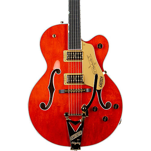 Gretsch Guitars Nashville Hollow Body with String-Thru Bigsby and Gold Hardware Electric Guitar Midnight Sapphire