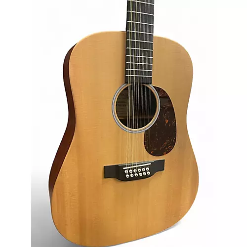 Used Martin X1D12E Natural 12 String Acoustic Electric Guitar Natural