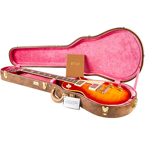 Gibson Custom Historic '60 Les Paul Standard VOS Electric Guitar Iced Tea Burst