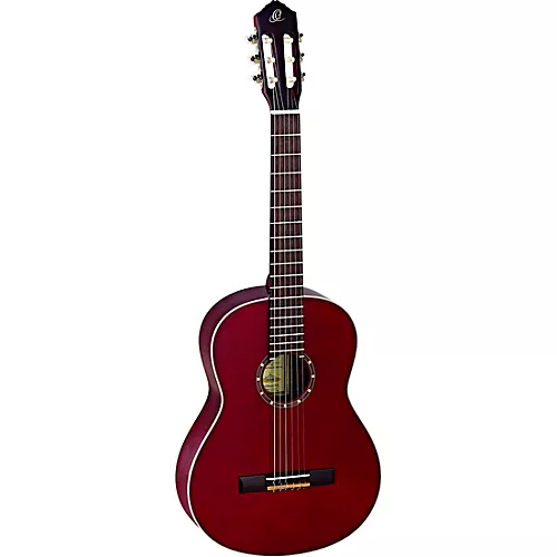 Ortega Family Series R121WR Classical Guitar Transparent Wine Red