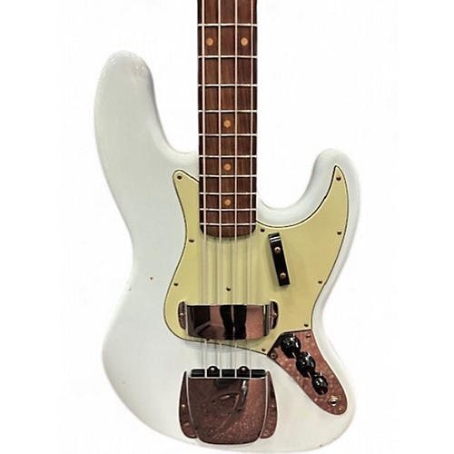 Used Fender Custom Shop Journeyman Jazz Bass Blue Electric Bass Guitar Blue