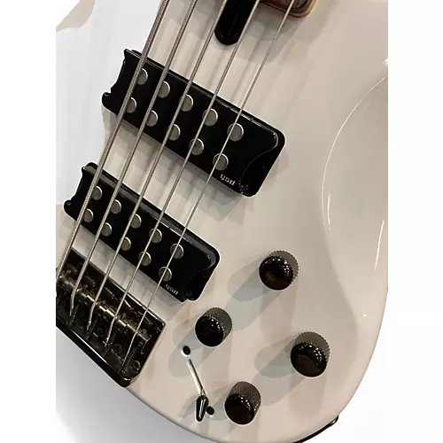 Used Yamaha TRBX305 White Electric Bass Guitar White