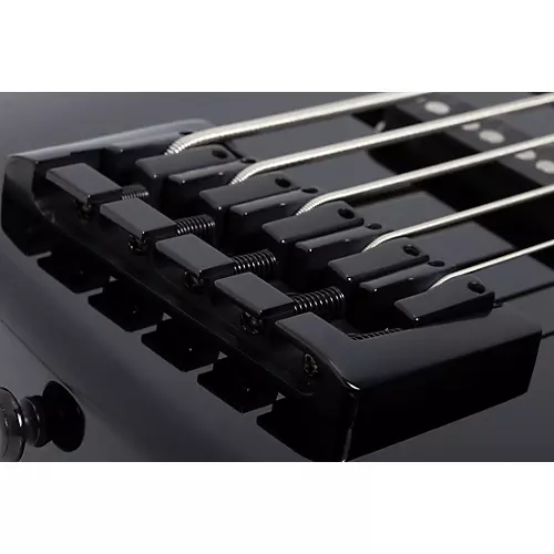 Schecter Guitar Research J-5 Rosewood Fingerboard 5-String Bass Gloss Black