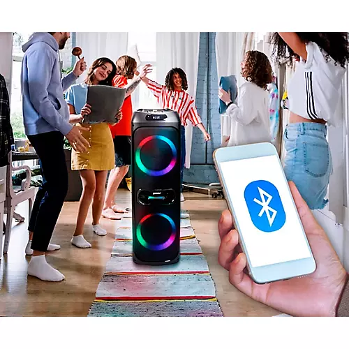 Gemini GHK-2800 Bluetooth Speaker System With LED Party Lighting
