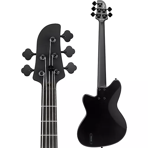 Ibanez TMB425B 5-String Electric Bass Guitar Black Flat