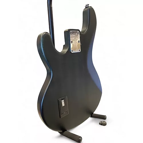 Used Sterling by Music Man StingRay Ray4 Trans Black Electric Bass Guitar Trans Black
