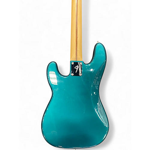 Used Fender Player Precision Bass Turquoise Electric Bass Guitar Turquoise