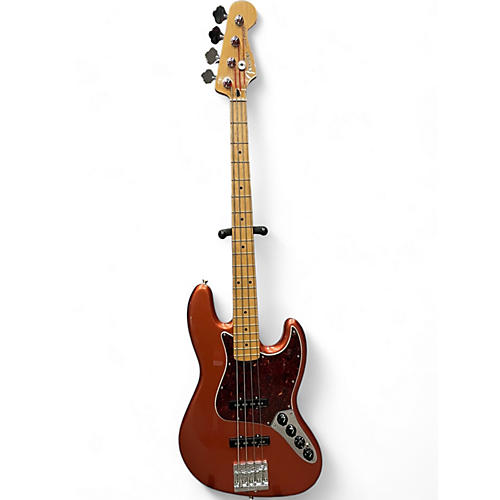 Used Fender Player Plus Active Jazz Bass AGED CANDY APPLE RED Electric Bass Guitar AGED CANDY APPLE RED