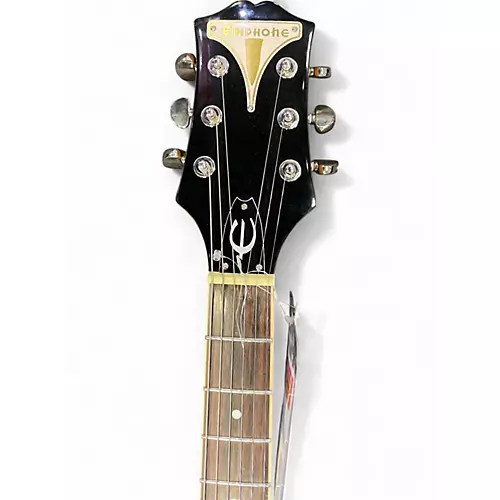 Used Epiphone Wildkat with Bigsby Antique Natural Hollow Body Electric Guitar Antique Natural