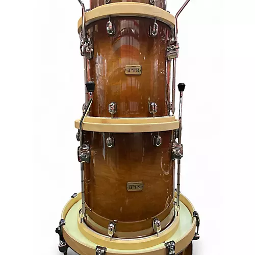 Used TAMA 6 Piece Sound Lab Project S.L.P. GLOSS SIENNA Drum Kit GLOSS SIENNA