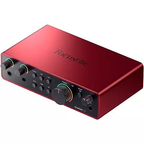 Focusrite Scarlett 2i2 USB-C Audio Interface Gen 4