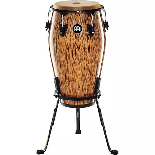 MEINL 30th Anniversary Edition Marathon Classic Series Conga with Steely II Stand Leopard Burl 11.75