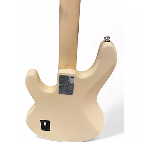 Used Sterling by Music Man Sub 4 Cream Electric Bass Guitar Cream