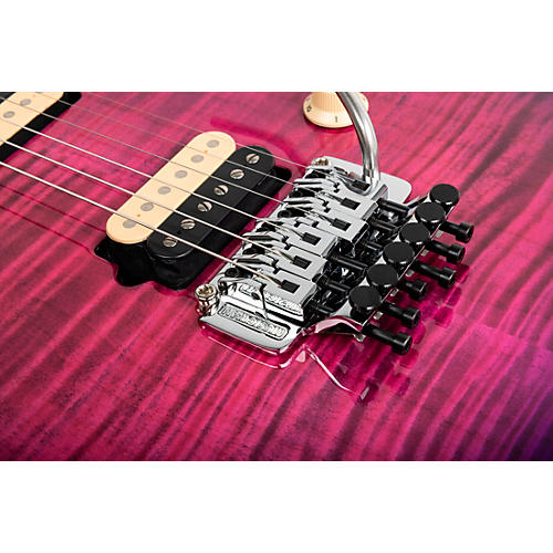 Ernie Ball Music Man Axis Electric Flame Top Electric Guitar Olallieberry