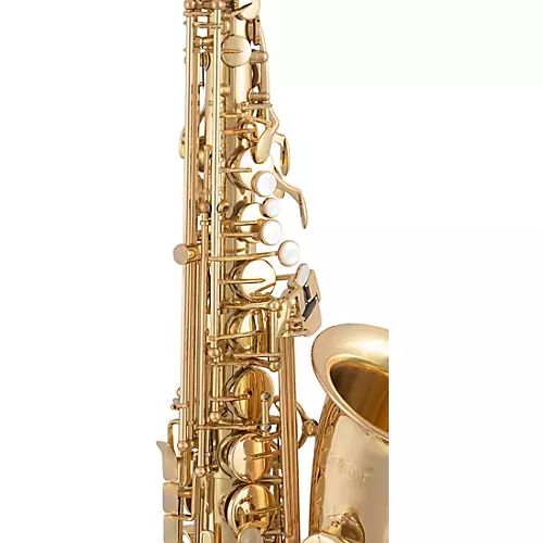 Selmer Selmer Alto Saxophone, Lacquer Finish, Lightweight Case, Selmer R402 Mouthpiece Black Nickel Body Gold Lacquer Keys