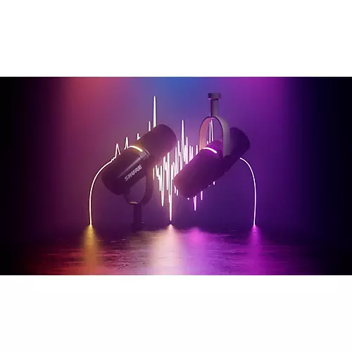 Shure MV7+ Podcast Microphone Black