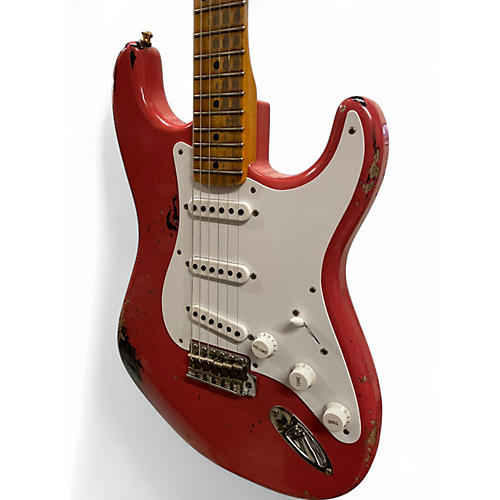 Used Fender Custom Shop 1954 Stratocaster 70th Anniversary Fiesta Red Solid Body Electric Guitar Fiesta Red