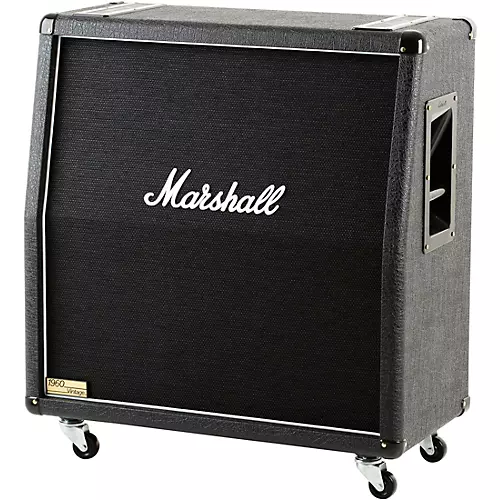 Marshall 1960AV 280W 4x12 Angled Guitar Speaker Cabinet Black