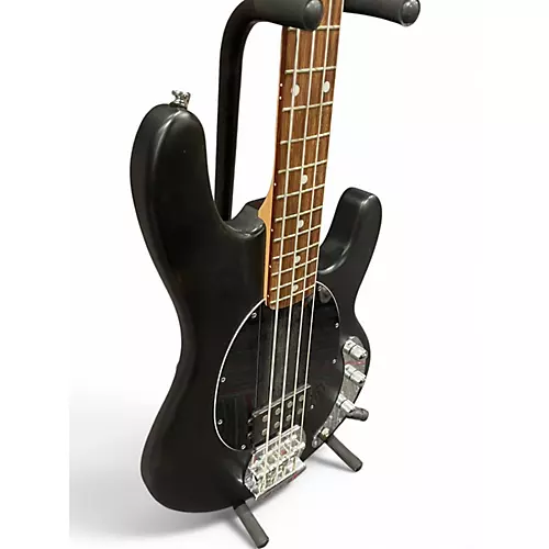 Used Sterling by Music Man Ray4 Satin Black Electric Bass Guitar Satin Black