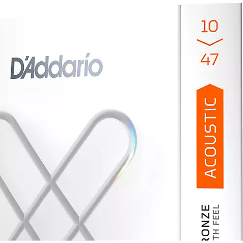 D'Addario XS Acoustic 80/20 Bronze Coated Guitar Strings Light Top/Medium Bottom (12-56)