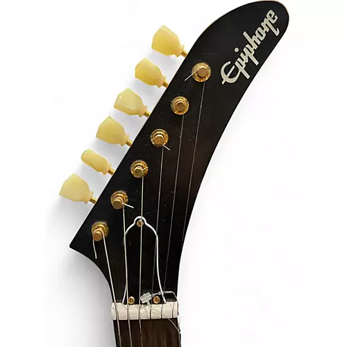 Used Epiphone Korina 1958 Explorer Blonde Solid Body Electric Guitar Blonde