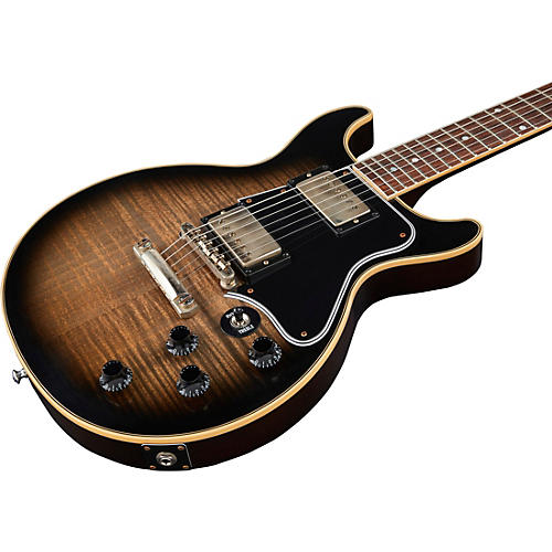Gibson Custom Les Paul Special Double-Cut Figured Maple Top VOS Electric Guitar Cobra Burst